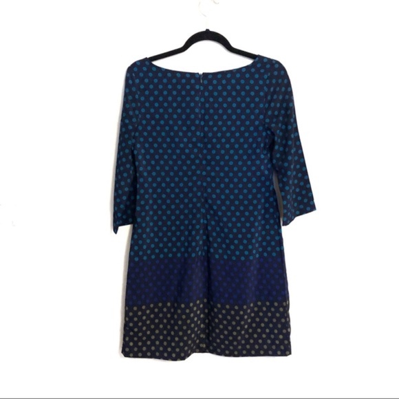 Old Navy Polka Dot Shift Dress Blue - Picture 6 of 6